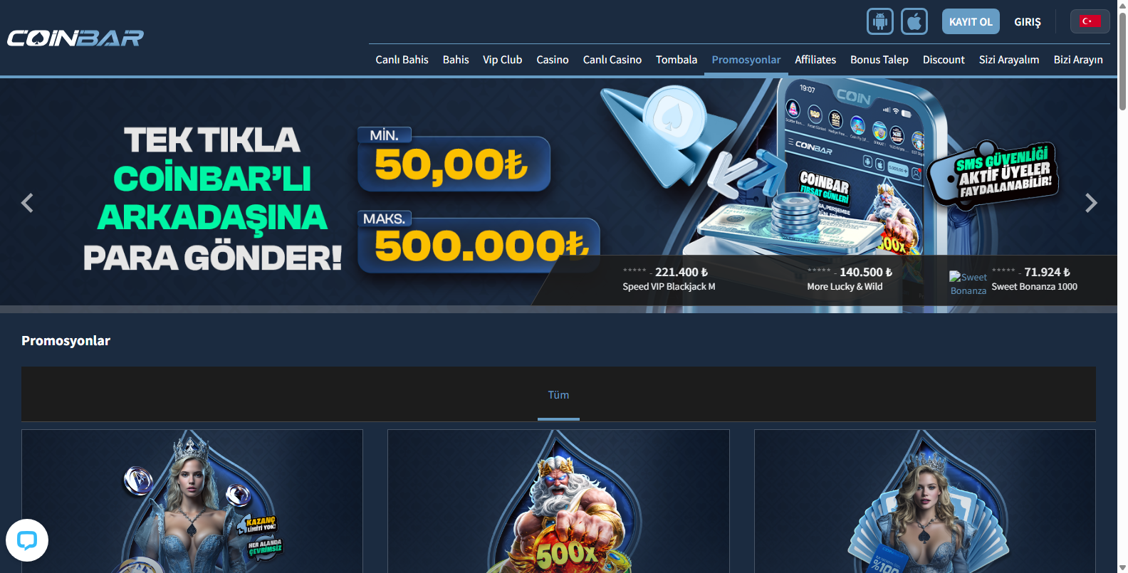 Coinbar Twitter'dan Yeni Adresi Öğrenme